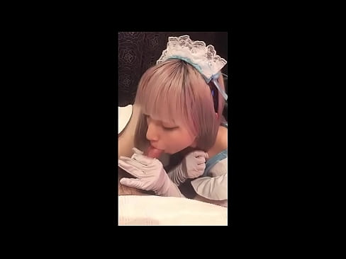❤️ I-Japanese Idol [mayuka], isinxibo sesicakakazi saseFransi, inxalenye yoku-1, i-blowjob kunye ne-jerk off nge-lotion Amanyala aphezulu kuthi